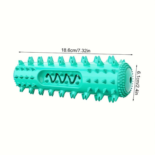 Ultra Durable Dog Teeth Cleaning Bone Toothbrush Toy, Chewy Gum Massaging Toothbrush Stick | Anti-choking Hollow Design | Training Companion Toy For Small And Medium Dogs And Adult Dogs