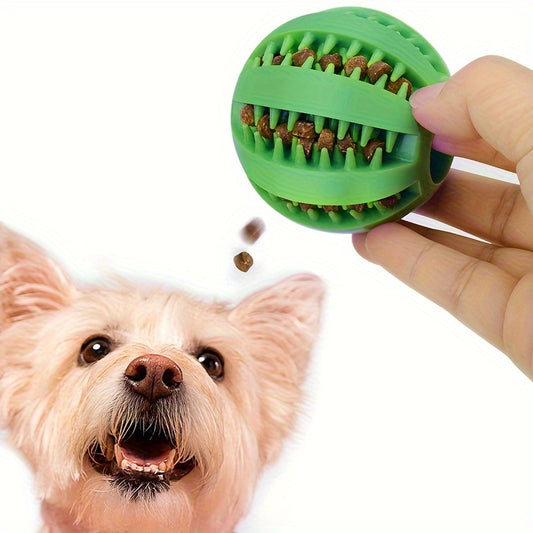 ten random dog toy balls, rubber bite resistant teeth cleaning training, snack distribution, leakage ball, grinding ball, stress reliever, interactive chew toys for small and large puppies, pet interactive toys, rubber chew toys