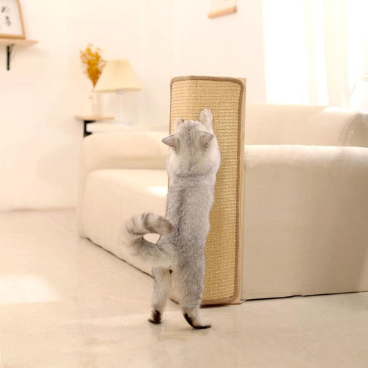 2-Pack 24. 5" Tall Sofa Couch Corner Cat Sisal Scratcher, Scratching Post, Scratch Post, Couch Protector, Replaceable Scratch Pad Mat, Furniture Protector, Pet Scratching Solution, Spacesaving Design, Compact Scratcher