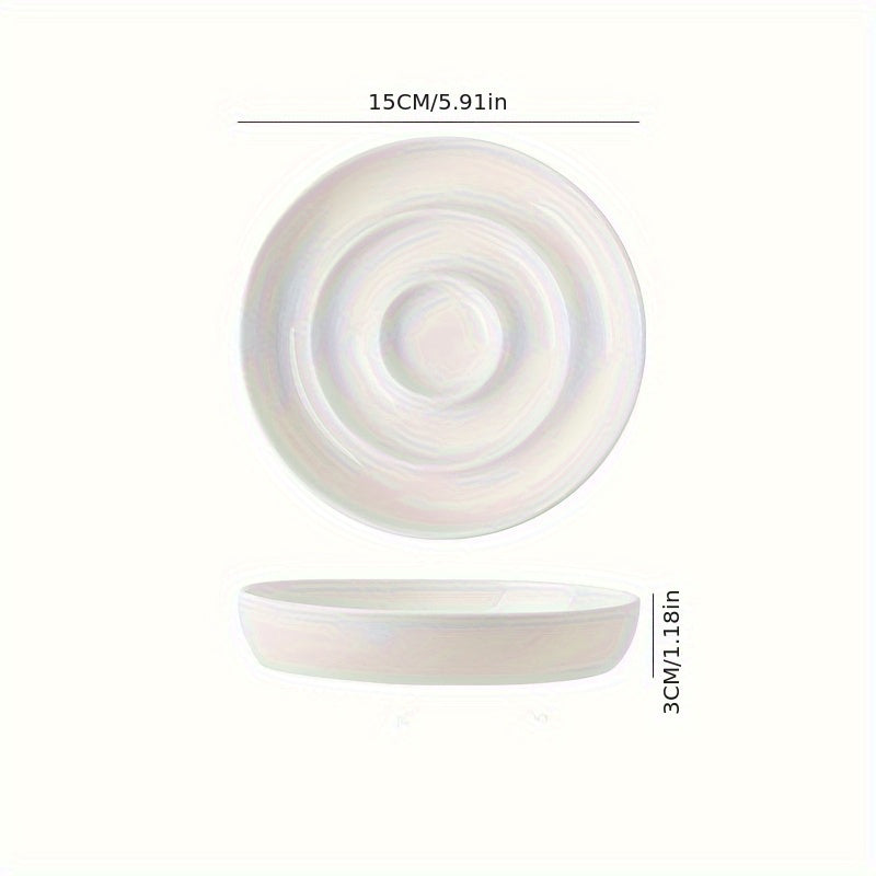 1pc Ceramic Slow Feeder Dog & Bowl with Adjustable Height Stand - Anti-Tipping, Anti-Choking Slow Feeding Dish, Retractable Pet Food Dispenser for Small Dogs & Cats, Multi-Color Options (Pink, Green, Beige, White) - Durable Ceramic