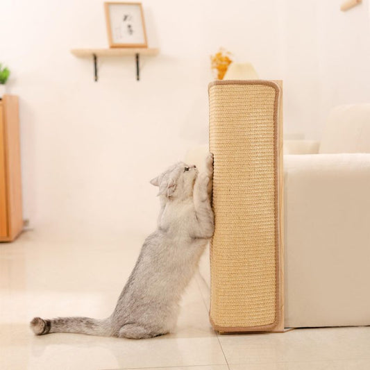 2-Pack 24. 5" Tall Sofa Couch Corner Cat Sisal Scratcher, Scratching Post, Scratch Post, Couch Protector, Replaceable Scratch Pad Mat, Furniture Protector, Pet Scratching Solution, Spacesaving Design, Compact Scratcher