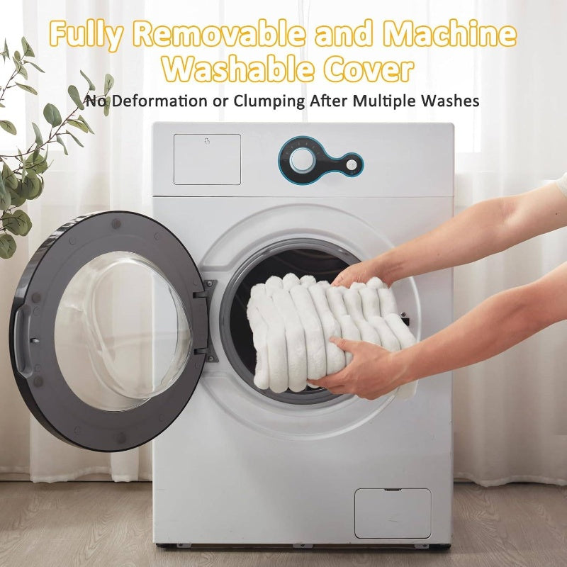 Dog Beds Large Sized Dog, Flat Pet Beds with Removable Washable Cover, Pet Cute Pet Crate Bed Thick Shredded Chopped Crate Foam Slip Bottom Indoor, 35x23x4, Pet Sleeping Pad, Indoor Pet Bed, Stylish Pet Accessory, Durable Pet Bed, Medium Dogs, Pet